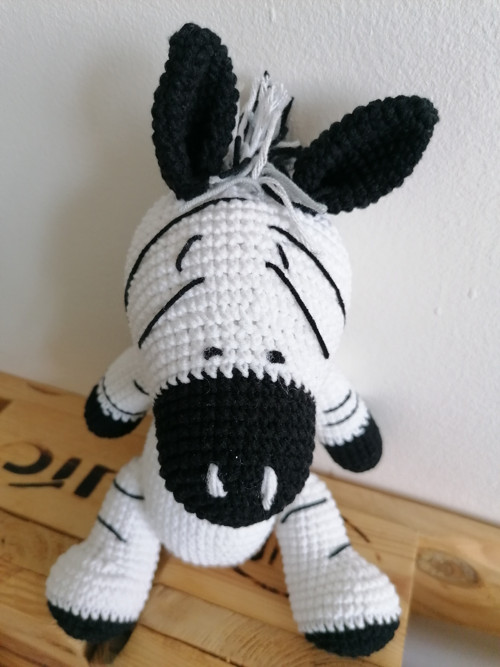 Háčkovaná zebra — foto 2