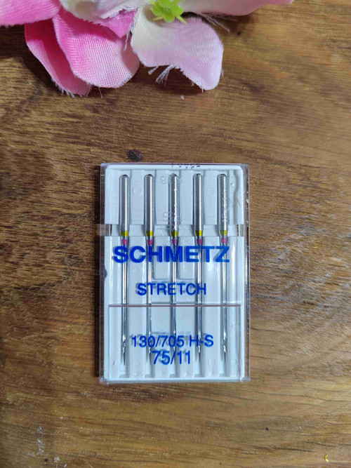 Strojové jehly Stretch 75 Schmetz — foto 2