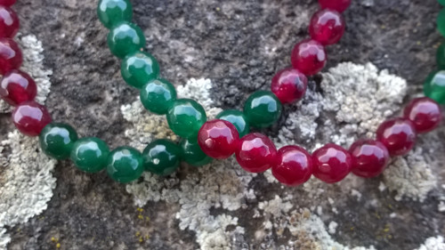 Náramek 2ks: chalcedon — foto 2