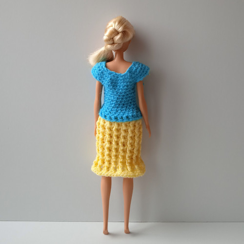 Pomozme Ukrajině - Barbie obleček — foto 3
