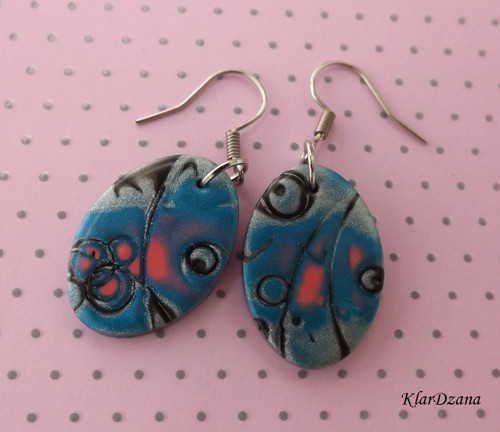Náušnice BlueOvals — foto 2