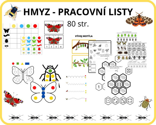 HMYZ - pracovní listy — foto 2