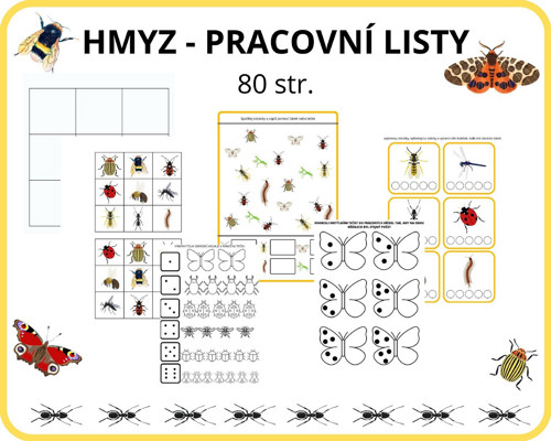 HMYZ - pracovní listy — foto 4