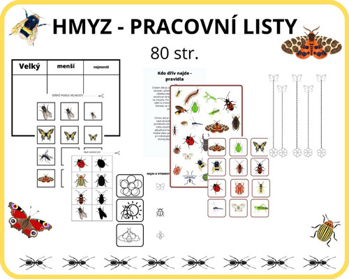 HMYZ - pracovní listy — foto 3