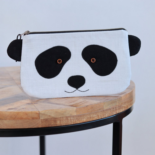 Lněné pouzdro KUSTO - Panda — foto 3