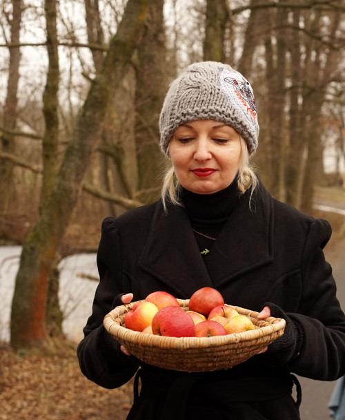 "Křídla v Mlžném lese", upcykling čapka — foto 4