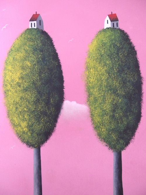 Růžové ráno v bezpečné zóně (41x28) — foto 3