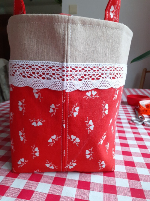 Látkový košík - box — foto 4