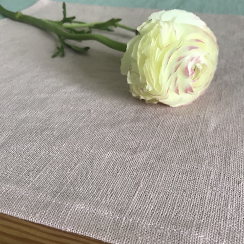 Lněný běhoun Pudrová růž — foto 5