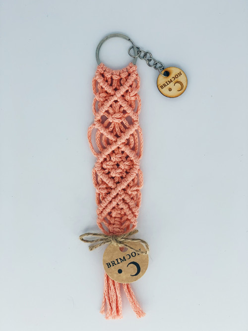 Klíčenka macramé — foto 2