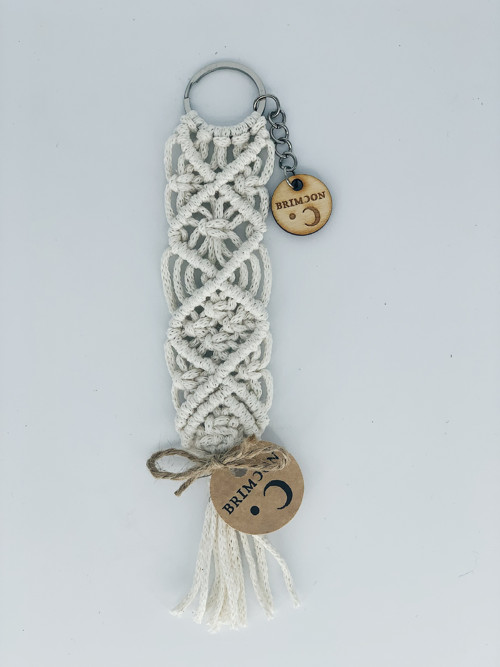 Klíčenka macramé — foto 3