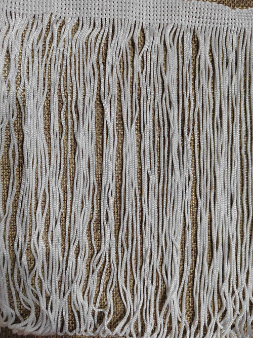 Třásně šíře 20 cm bílé 2 metry — foto 2