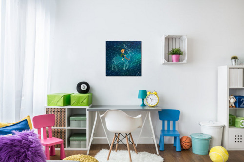 Souhvězdí jelena - 30x30cm — foto 3