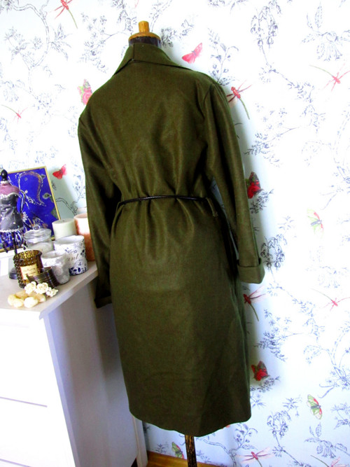 Jarní kabát zavinovací, wrap — foto 5