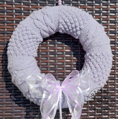 Věnec LEVANDULOVÝ 27 cm — foto 2