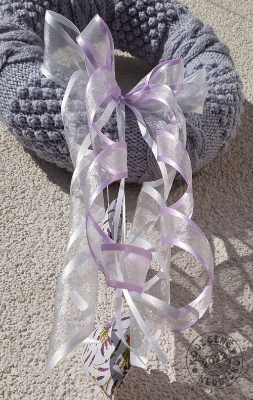 Věnec LEVANDULOVÝ 27 cm — foto 6