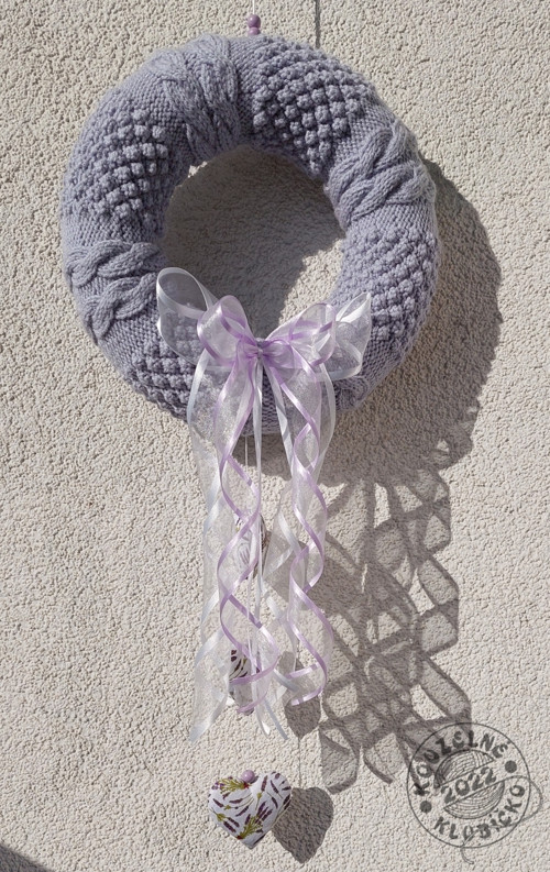Věnec LEVANDULOVÝ 27 cm — foto 4