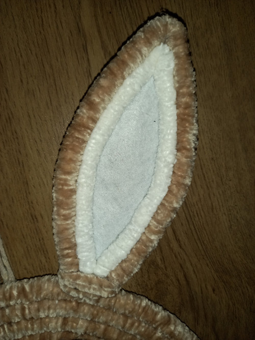 Macramé zvířátko Králíček Ø 40 cm — foto 2