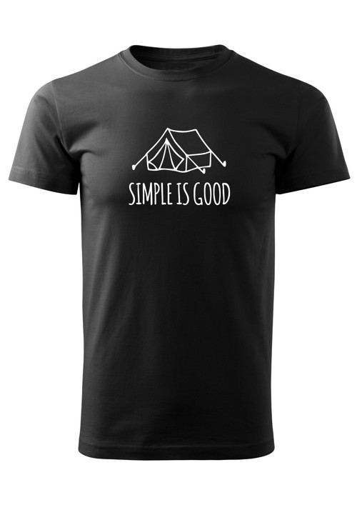 Pánské tričko "SIMPLE IS GOOD" — foto 2