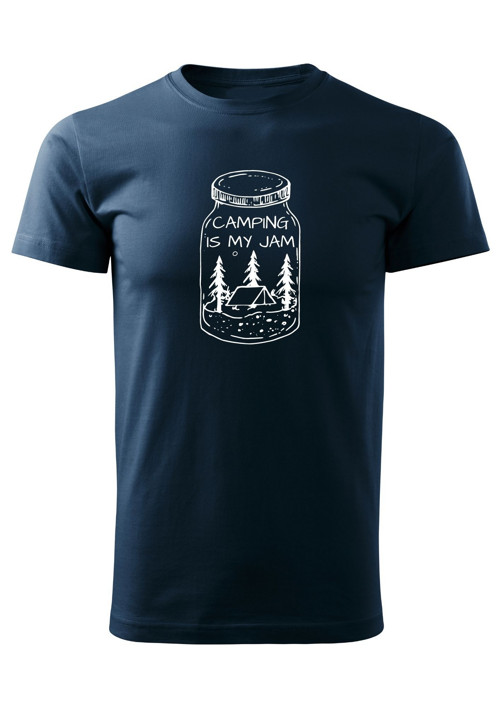 Pánské tričko "Camping is my jam" — foto 4
