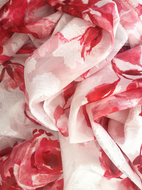 Lurexová organza — foto 6
