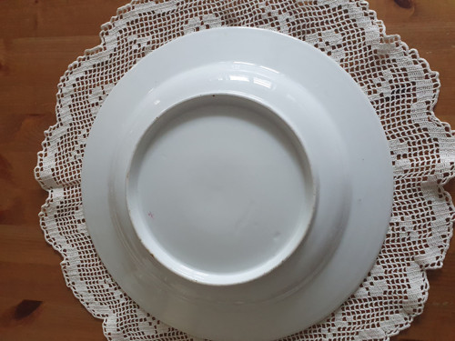 Květiny na talíři - porcelán — foto 2