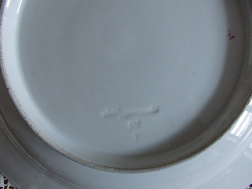 Květiny na talíři - porcelán — foto 5