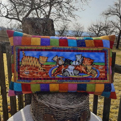 Kočkování - polštář — foto 2