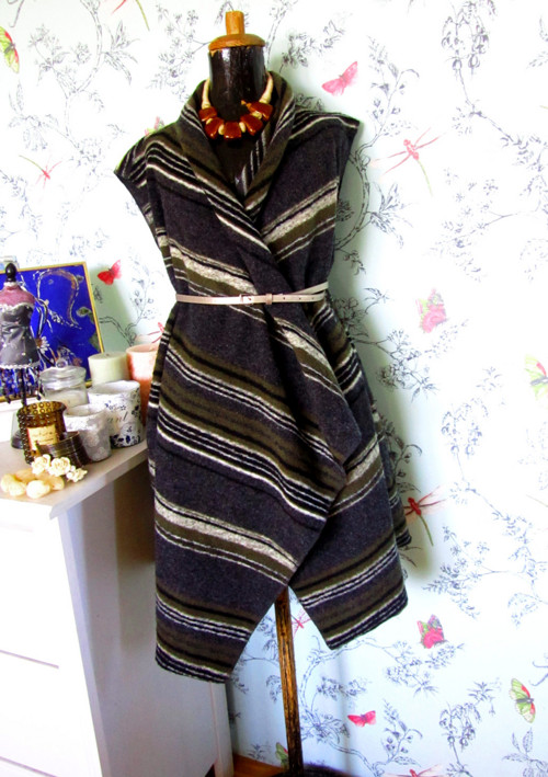 Wrap vesta boho nomádská — foto 2
