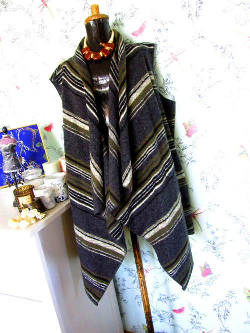 Wrap vesta boho nomádská — foto 3