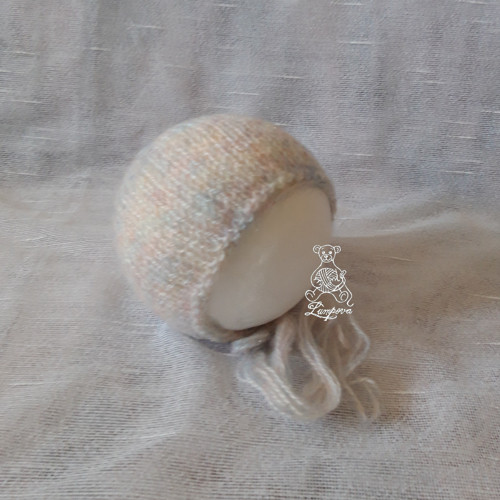 Moherová newborn čepička — foto 2