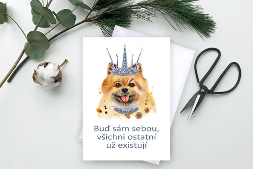 Buď sám sebou .. - pohlednice, kartička — foto 2