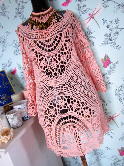 Tunika boho háčkovaná — foto 2