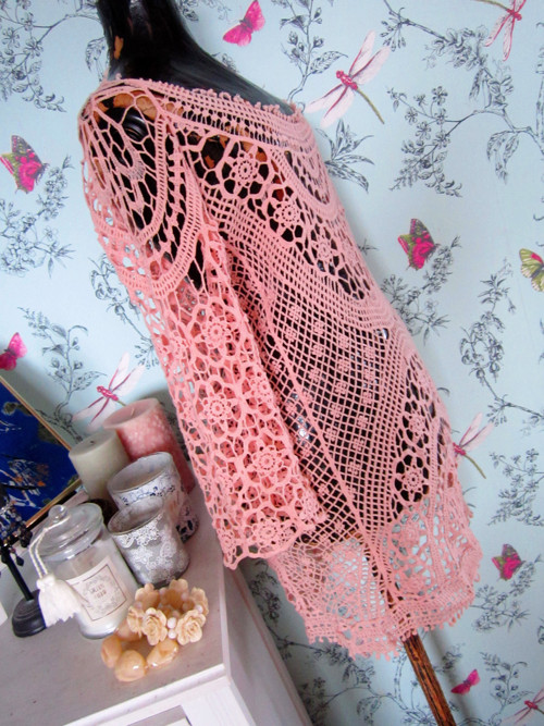 Tunika boho háčkovaná — foto 4