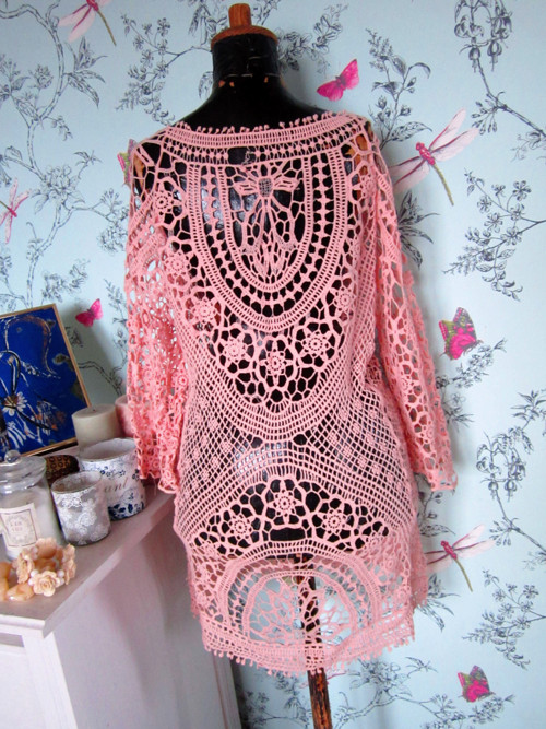 Tunika boho háčkovaná — foto 5