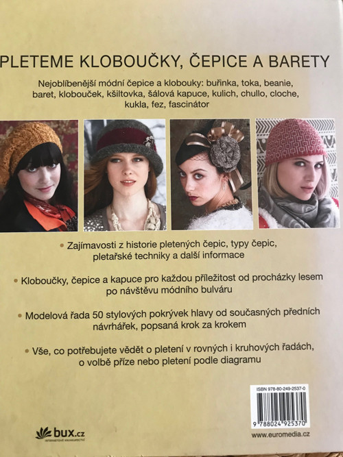 Kniha Pleteme čepice , klobouky, barety — foto 6