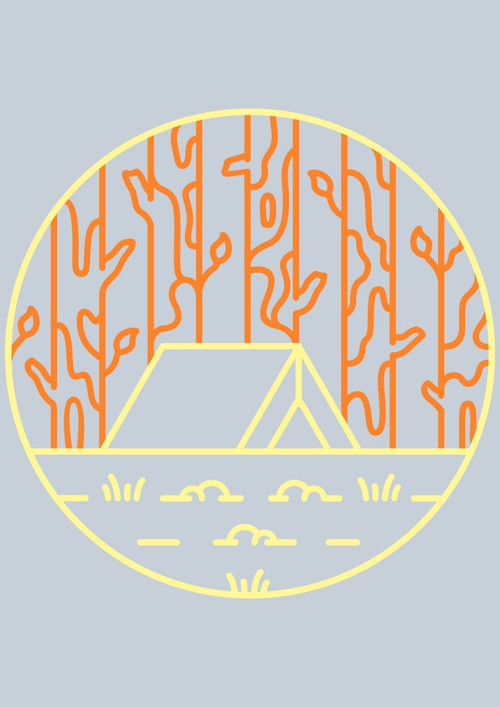 Kolekce SIMPLE LINES - Camping Addict 1 — foto 2