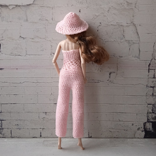 Oblečky pro Barbie,FR,Integrity - overal, klobouk — foto 4