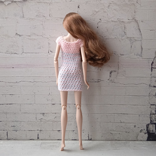 Oblečky pro Barbie, FR, Integrity - šaty, rouška — foto 4