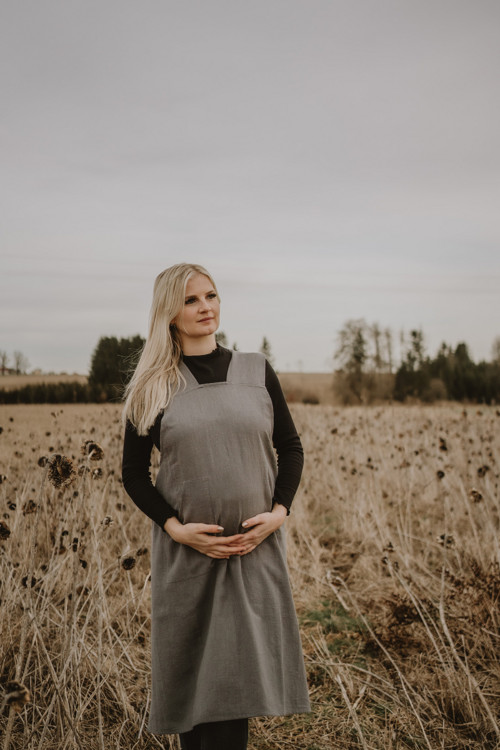 Lněná zástěra Berta — foto 3