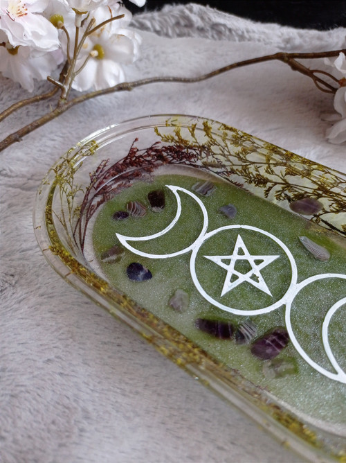 Miska s trojitým měsícem a pentagramem — foto 3