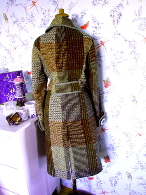 Kabát vintage patchwork — foto 5