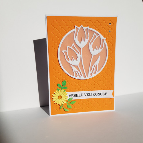 Veselé Velikonoce - tři tulipány — foto 3