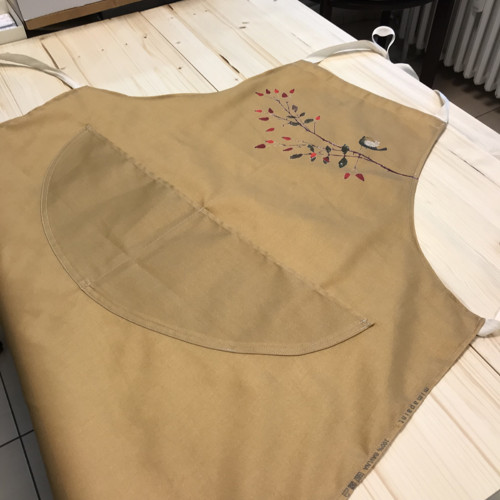 Zástěra - Ptáček na šípku — foto 5