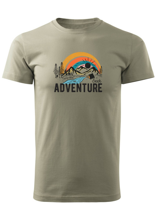 Pánské tričko "Seek Adventure" — foto 4