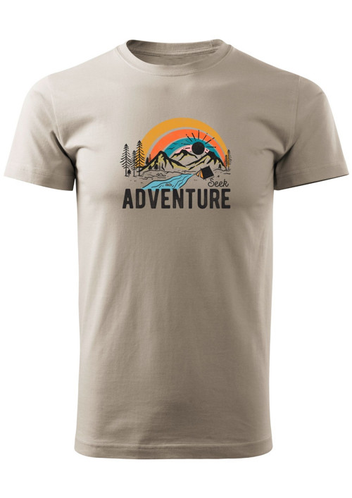Pánské tričko "Seek Adventure" — foto 2