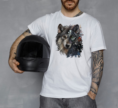 Tričko Steampunk Wolf Cut — foto 6
