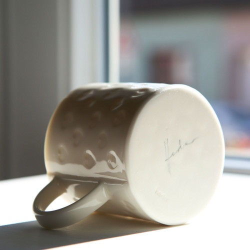 Srdcový prosvítavý - porcelán — foto 4