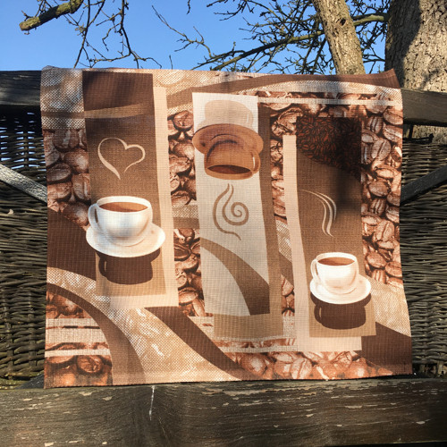Káva 4. - utěrka 57x50 — foto 2