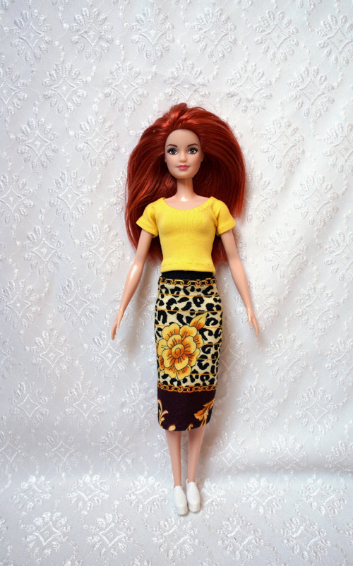 Barbie - natahovací sukně — foto 2